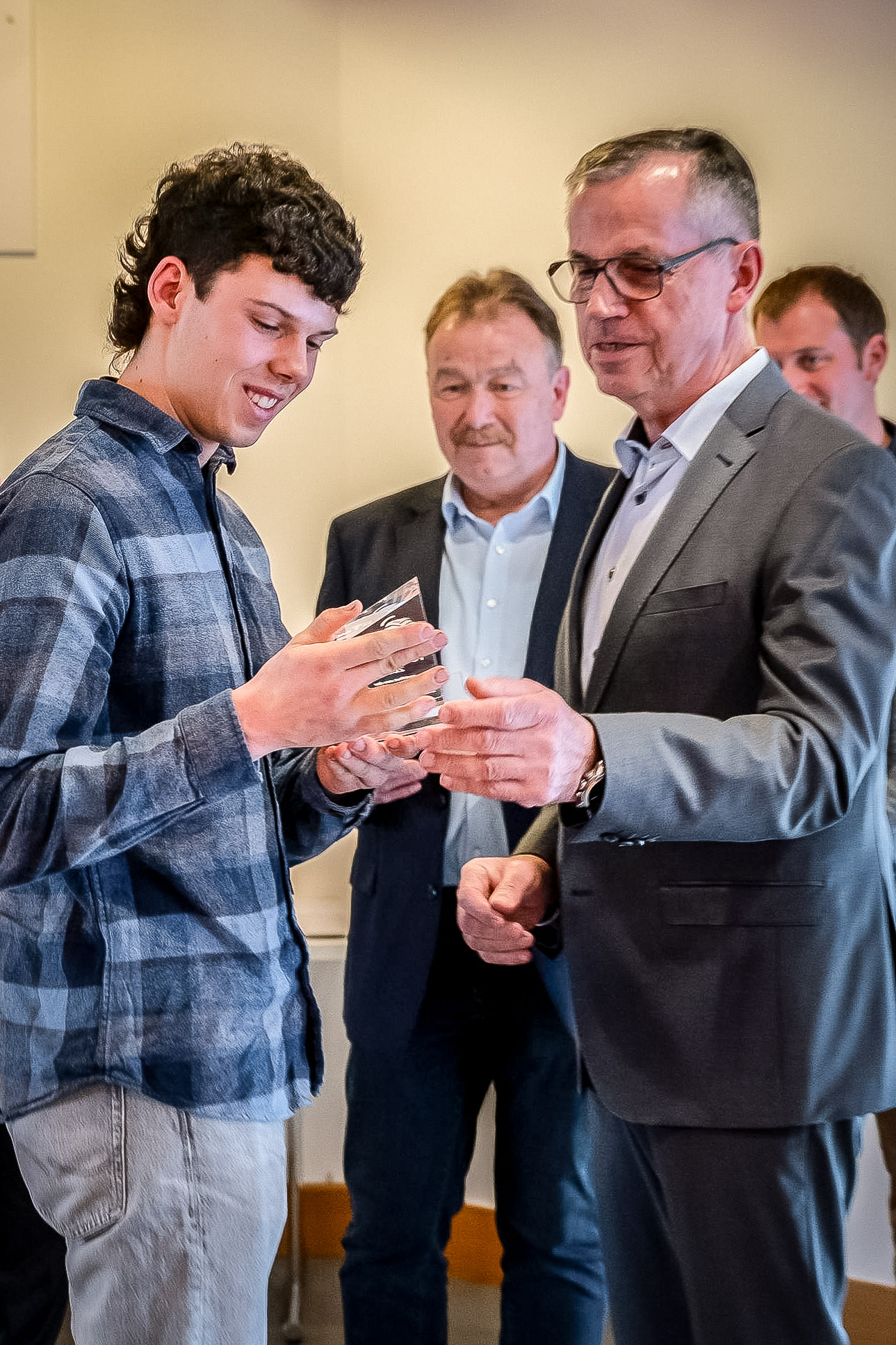 Innungsbester Robin Keller